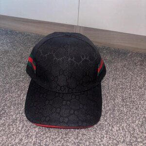 Gucci Men's Black and Multi Hat